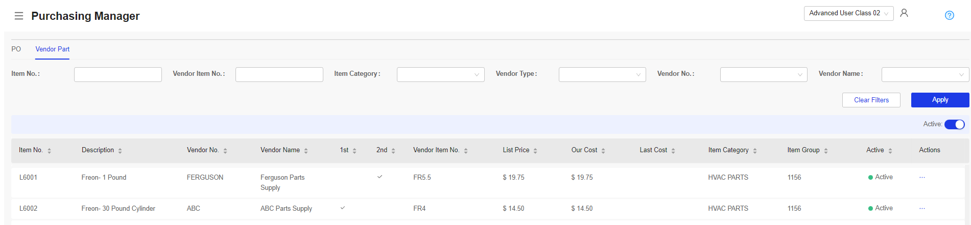 Platform - Purchasing & Payables – Successware Help